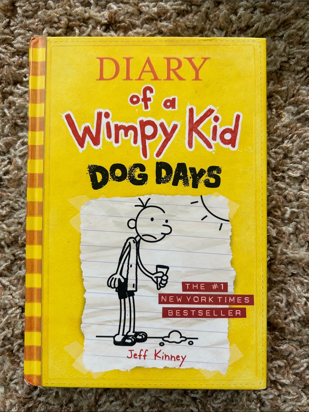 Diary of a Wimpy Kid: Dog Days by - Yellow Cover